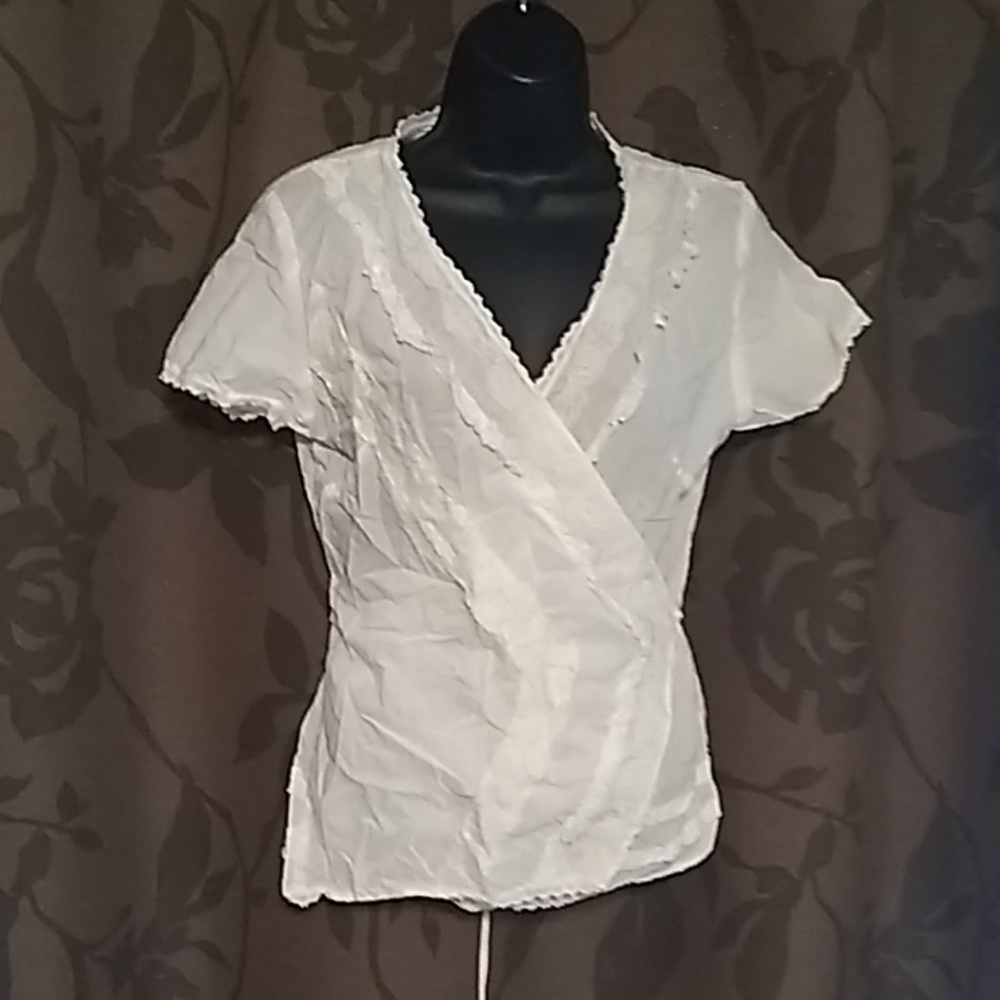 Women's cotton blouse one-size-fits-all small to m